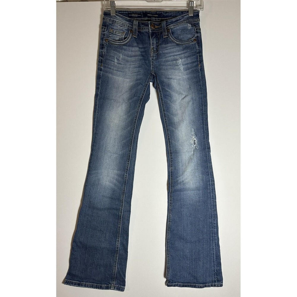 VIGOSS STUDIO - Women's Jeans 00 / 24 The Ritz Fit & Flare Distressed Pre-owned